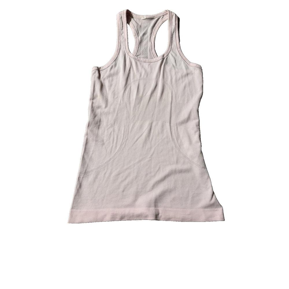 Lululemon Women's Size 2 Light Pink Swiftly Tank Top